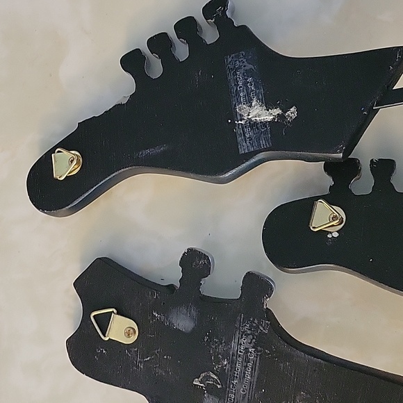 3 piece hanging guitar hooks - Picture 5 of 5